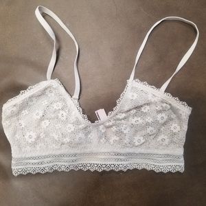 Victorias secret white bralette small